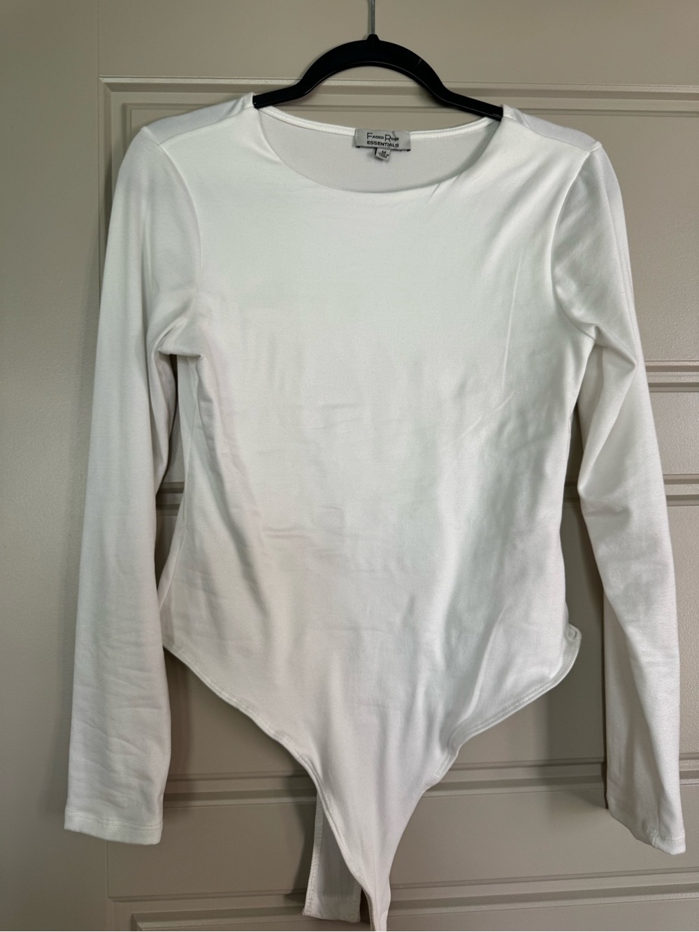White Long Sleeve Butter Soft Bodysuit